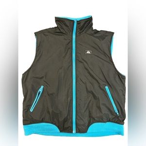Woolrich Women’s Vest Black/Blue. Fleece Lined XL.‎